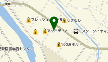 松下保険サービスの地図画像