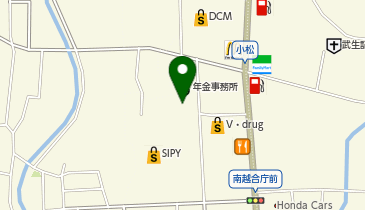 ルネッス越前の地図画像