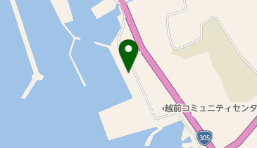 福井県漁連厨製氷冷蔵工場の地図画像