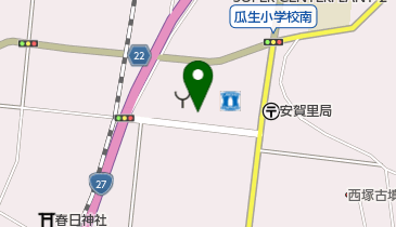 クリーニングラスカルプラント店の地図画像