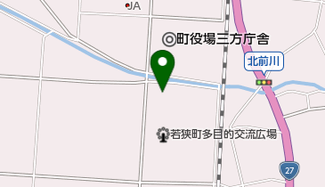 敦賀美方消防組合三方消防署の地図画像