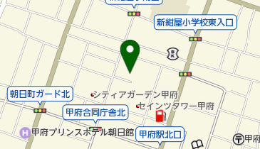 山梨県司法書士会総合相談センターの地図画像