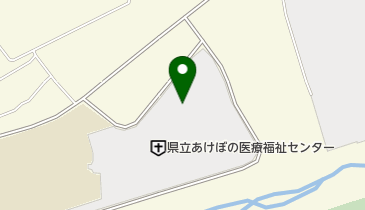 山梨県出先機関 あけぼの医療福祉センター 事務室総務課・地域支援課の地図画像