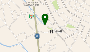 まるやま整体の地図画像