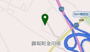 甲斐物流株式会社の地図画像