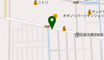 碓井自動車株式会社の地図画像