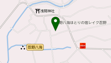 かやぶき茶屋の地図画像