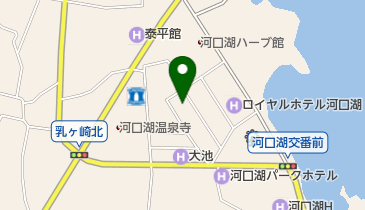 ヒューマンアカデミー富士河口湖校の地図画像