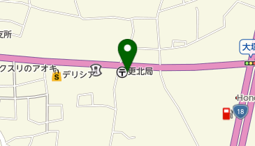 北信濃自動車株式会社の地図画像
