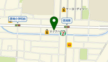 マニフレックス・マニランド長野 徳間店の地図画像