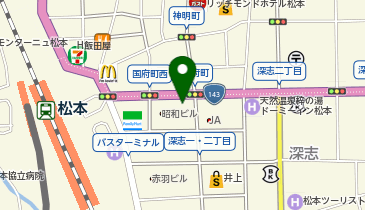 ボディーインパクトの地図画像