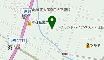敬老園 うえだ敬老園の地図画像