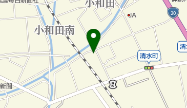 小和田地区公民館 湯小路分館の地図画像