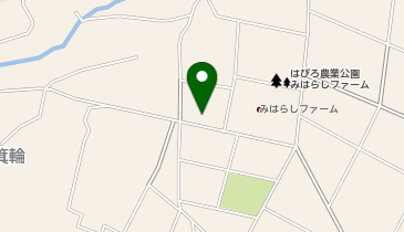 みはらしファーム農産物直売所とれたて市場の地図画像