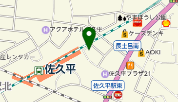 八風水産市場の地図画像