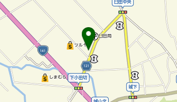 美容室サンフルール比呂の地図画像