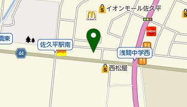 ブランドショップ・ルイサンクの地図画像