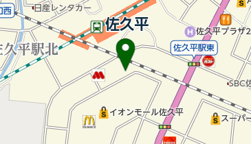 株式会社日本旅行佐久平サービスの地図画像