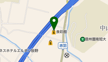 クリーニング矢野ニシザワショッパーズ辰野店の地図画像