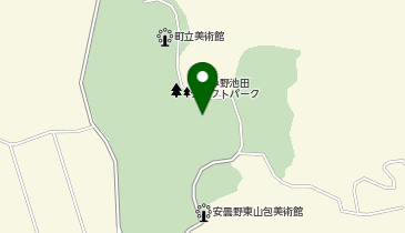 池田町 創造館の地図画像