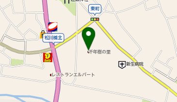 小布施町 千年樹の里 健康福祉センターの地図画像