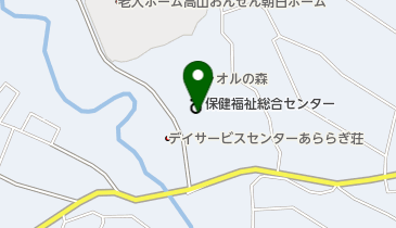 高山村社会福祉協議会の地図画像