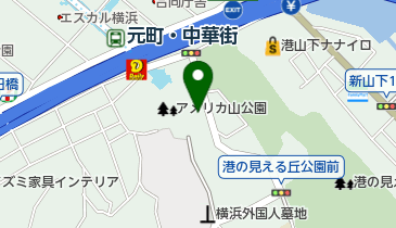 株式会社横浜元町不動産の地図画像