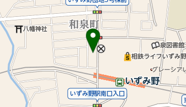 スナックあいの地図画像