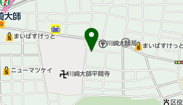 寺子屋川崎大師店の地図画像