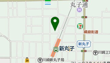 BARBERbe. 新丸子店の地図画像