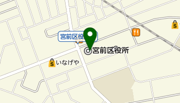 川崎市役所 教育委員会 学校教育部 宮前区・教育担当の地図画像