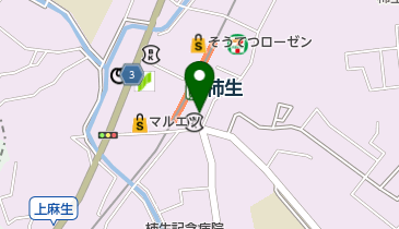 ヘアースタジオIWASAKI柿生店の地図画像