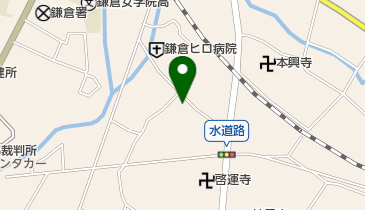 オハナ動物病院の地図画像