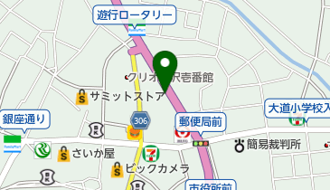 ビッグウェーブ加圧スタジオの地図画像