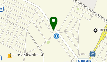 カットインサロンノーブルの地図画像