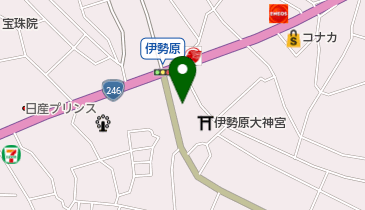 いせはら動物病院の地図画像