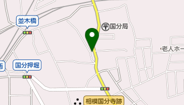 よつば整骨院の地図画像