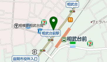 株式会社相模企画の地図画像