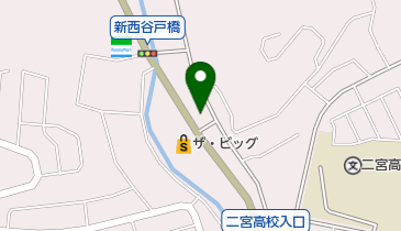 イングランドカントリーハウス二宮店の地図画像