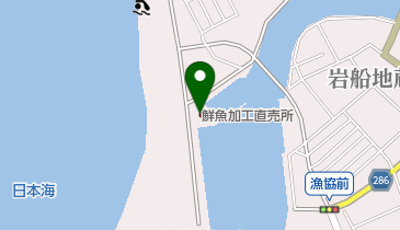 新潟漁業協同組合岩船港支所 鮮魚加工所の地図画像