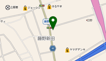 野天風呂七福の湯の地図画像