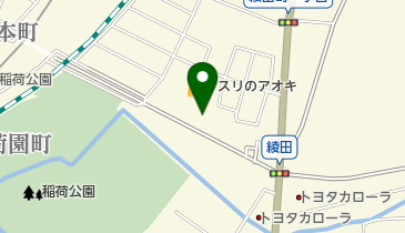 プラージュ 稲荷公園前店の地図画像