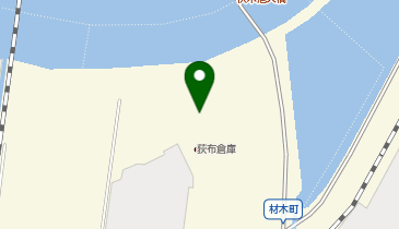 荻布倉庫株式会社の地図画像