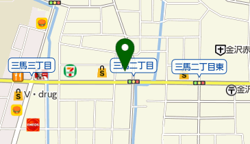 木谷綜合学園 金沢支部の地図画像