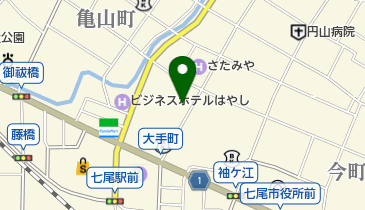 トクノ時計店の地図画像
