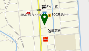 エイブルネットワーク敦賀店の地図画像