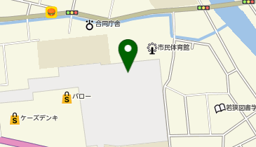 クリーニングラスカルバーロー店の地図画像