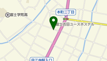 カフェ月光の地図画像