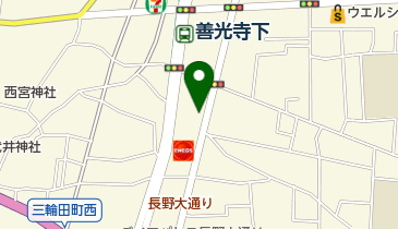 塚野整骨院の地図画像
