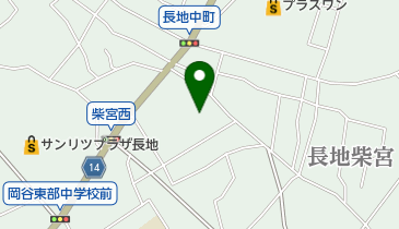 柴宮館の地図画像